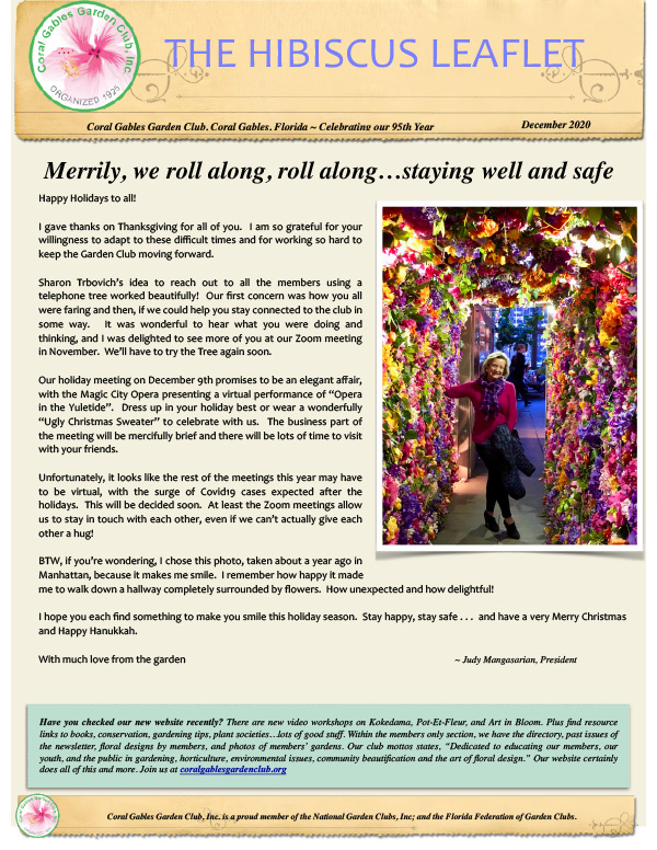 December 2020 Hibiscus Leaflet